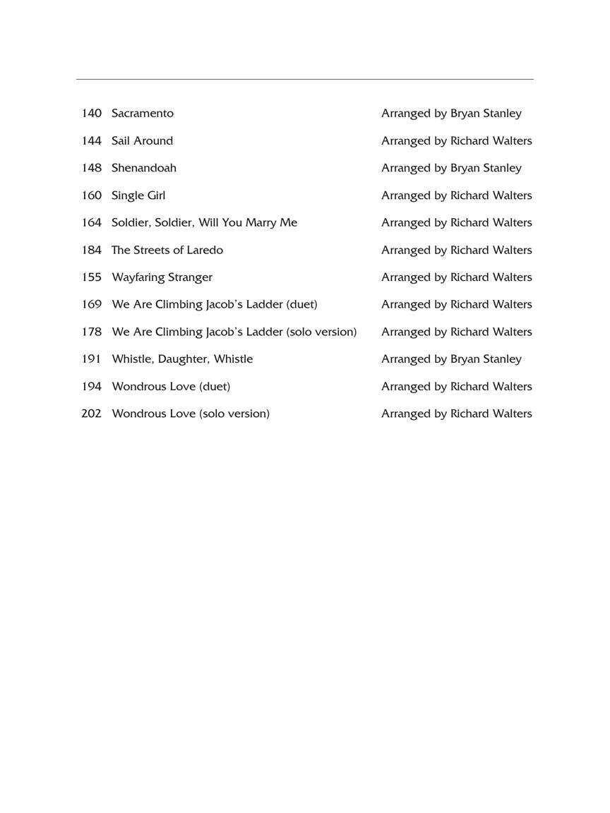 American Folksongs High Voice The Vocal Library