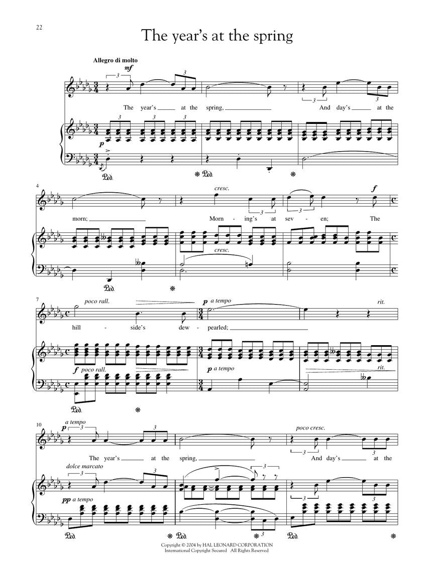 Women Composers - A Heritage of Song High Voice