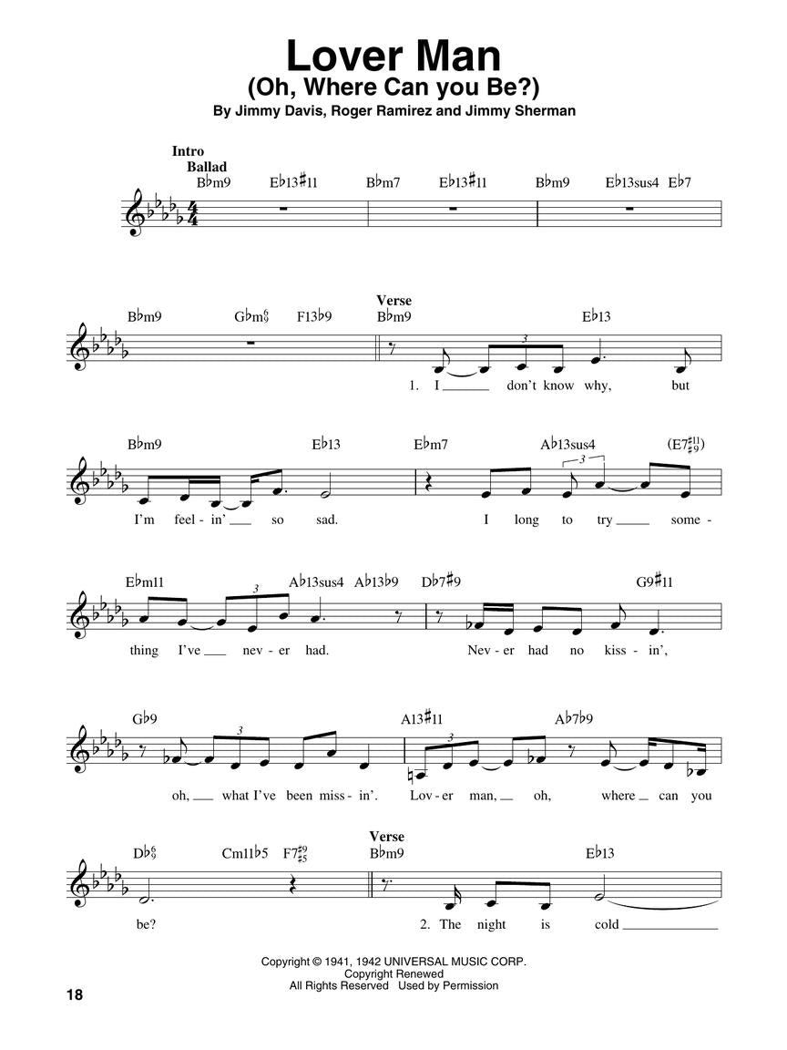 Jazz Vocal Standards - Pro Vocal Women's Vol. 18