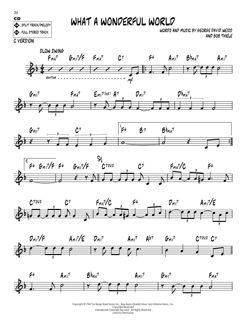 Armstrong, Louie - Jazz Play-Along Vol. 100