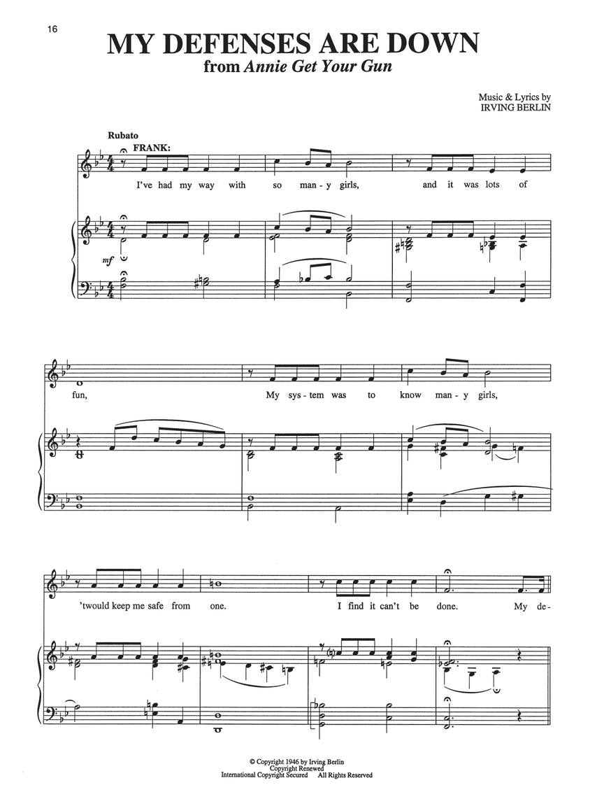 Singer's Musical Theatre Anthology, The - Volume 2