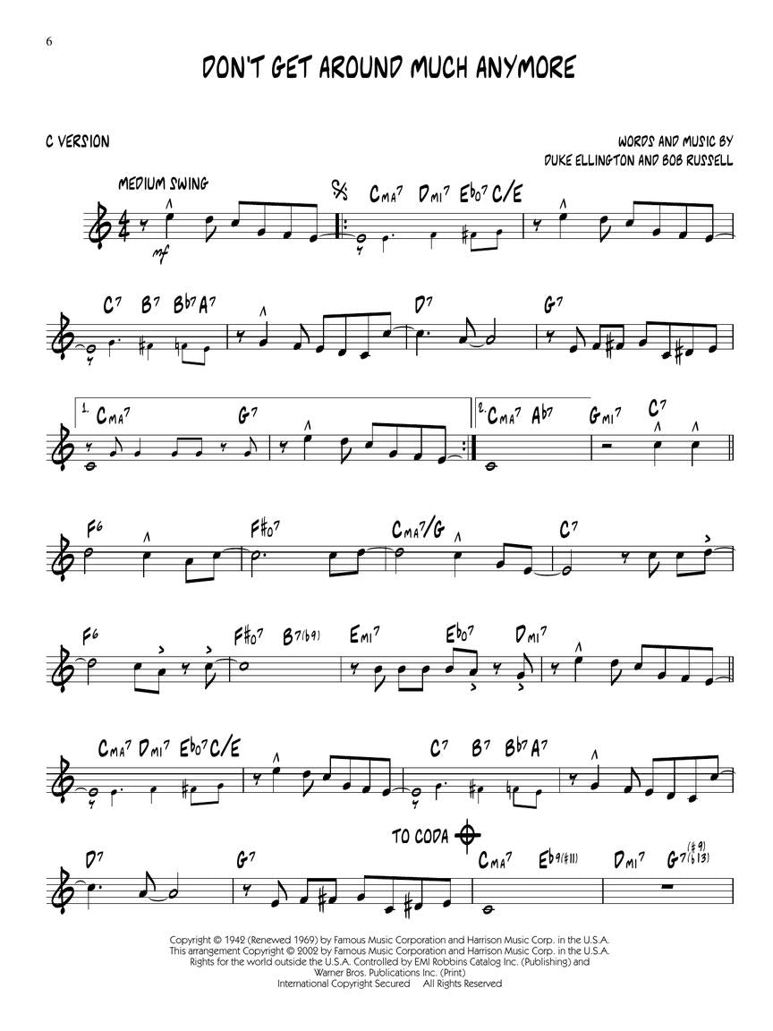 Ellington, Duke - Jazz Play Along, Vol. 1