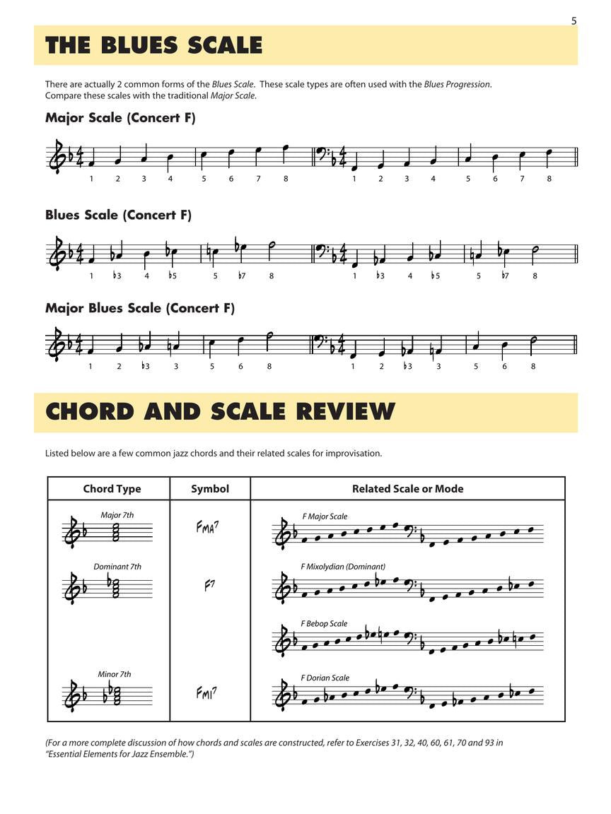 Essential Elements Jazz Play Along - Jazz Standards