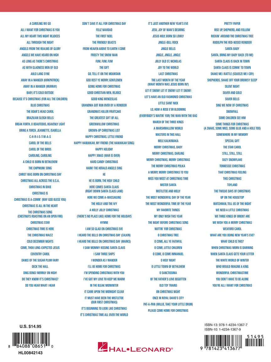 Big Book of Christmas Songs for Clarinet