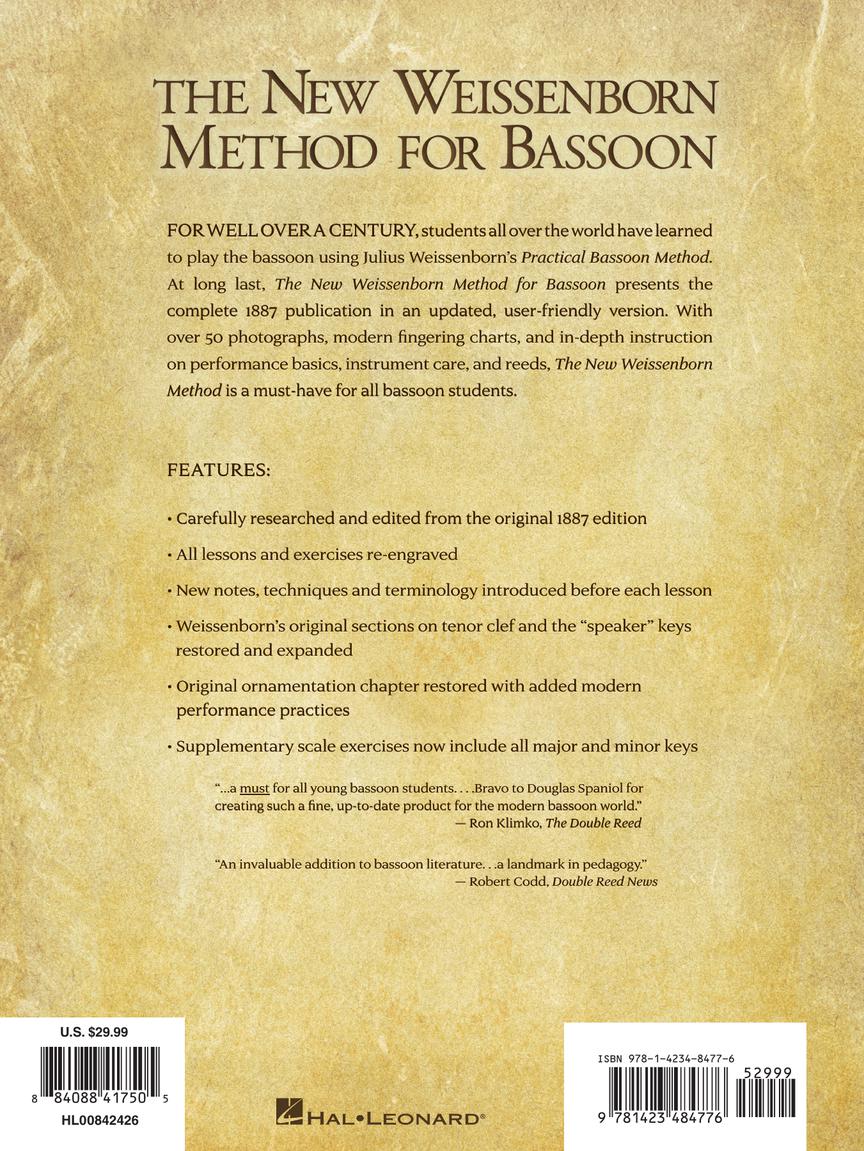 New Weissenborn Method for Bassoon, The
