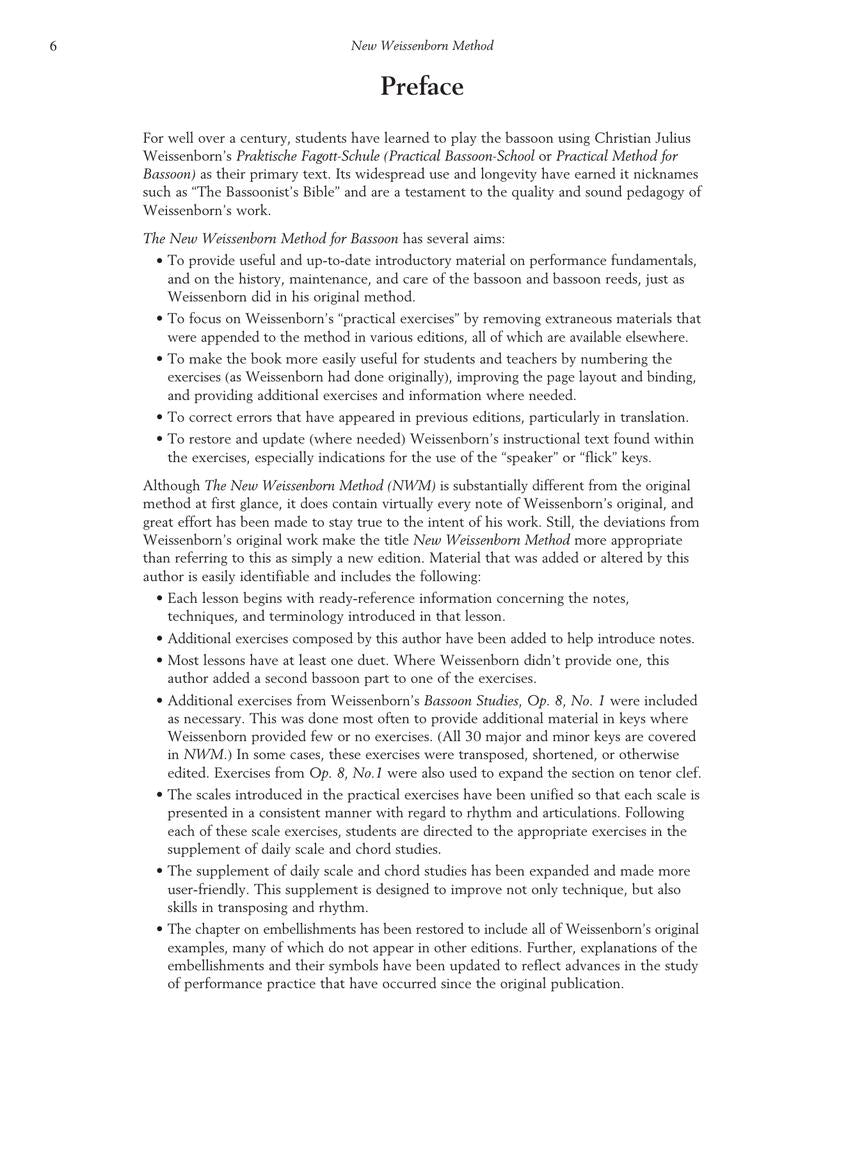 New Weissenborn Method for Bassoon, The