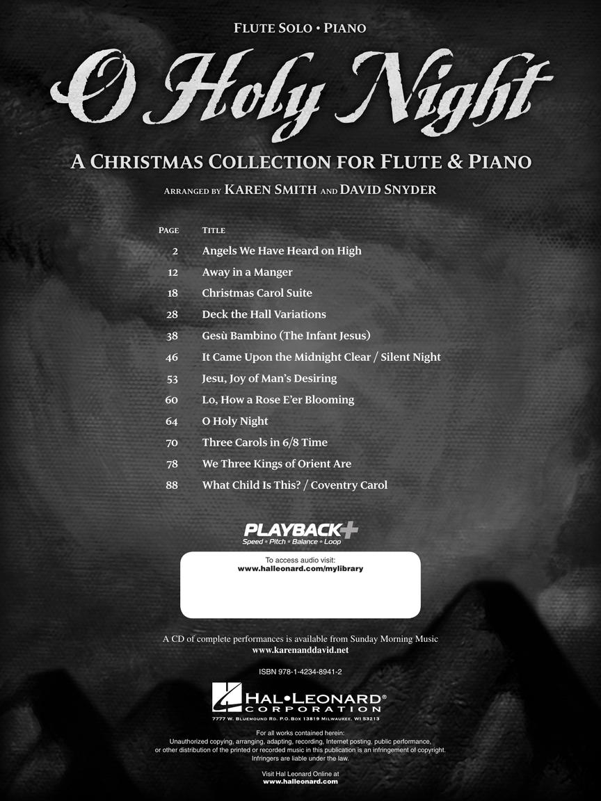 O Holy Night - Christmas Collection for Flute & Piano