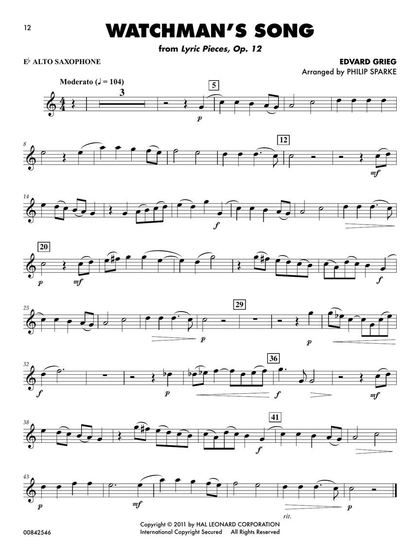 Classical Solos for Alto Saxophone - 15 Easy Solos for Contest and Performance