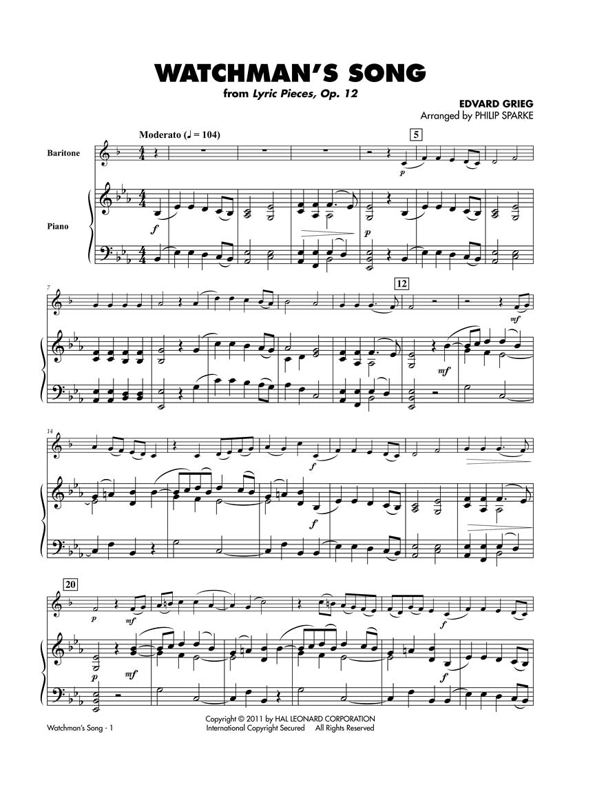 Classical Solos for Baritone T.C. - 15 Easy Solos for Contest and Performance
