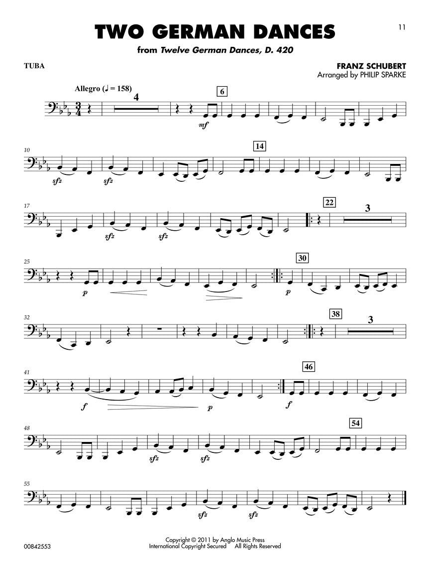 Classical Solos for Tuba - 15 Easy Solos for Contest and Performance