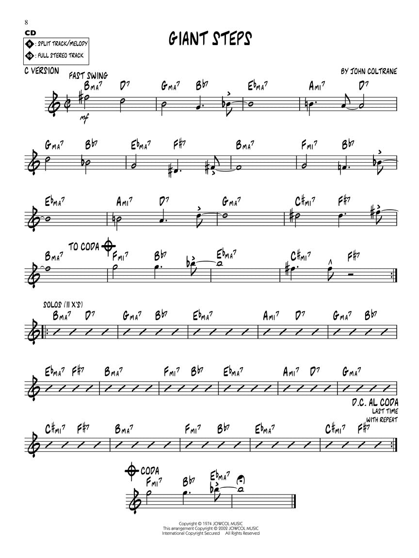 Coltrane, John - Jazz Play Along, Vol. 13