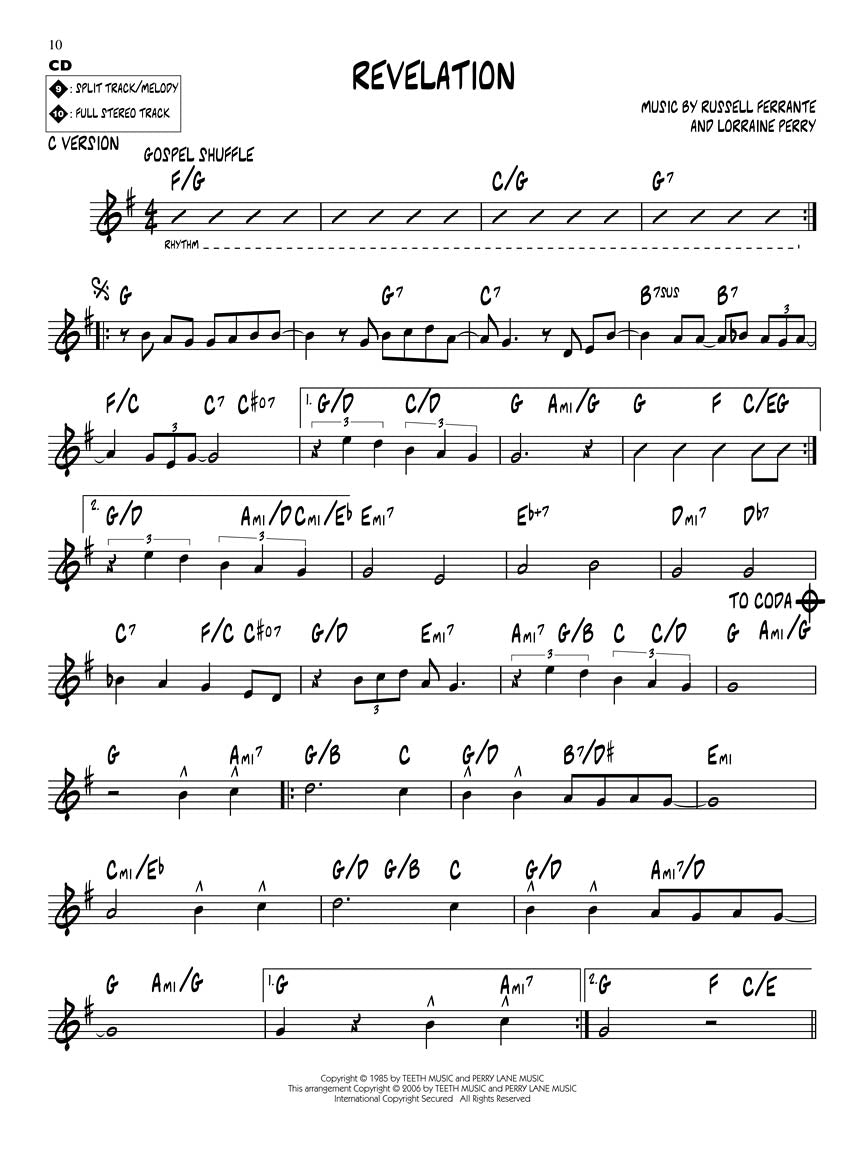 Jazz-Rock Fusion - Jazz Play-Along Volume 62