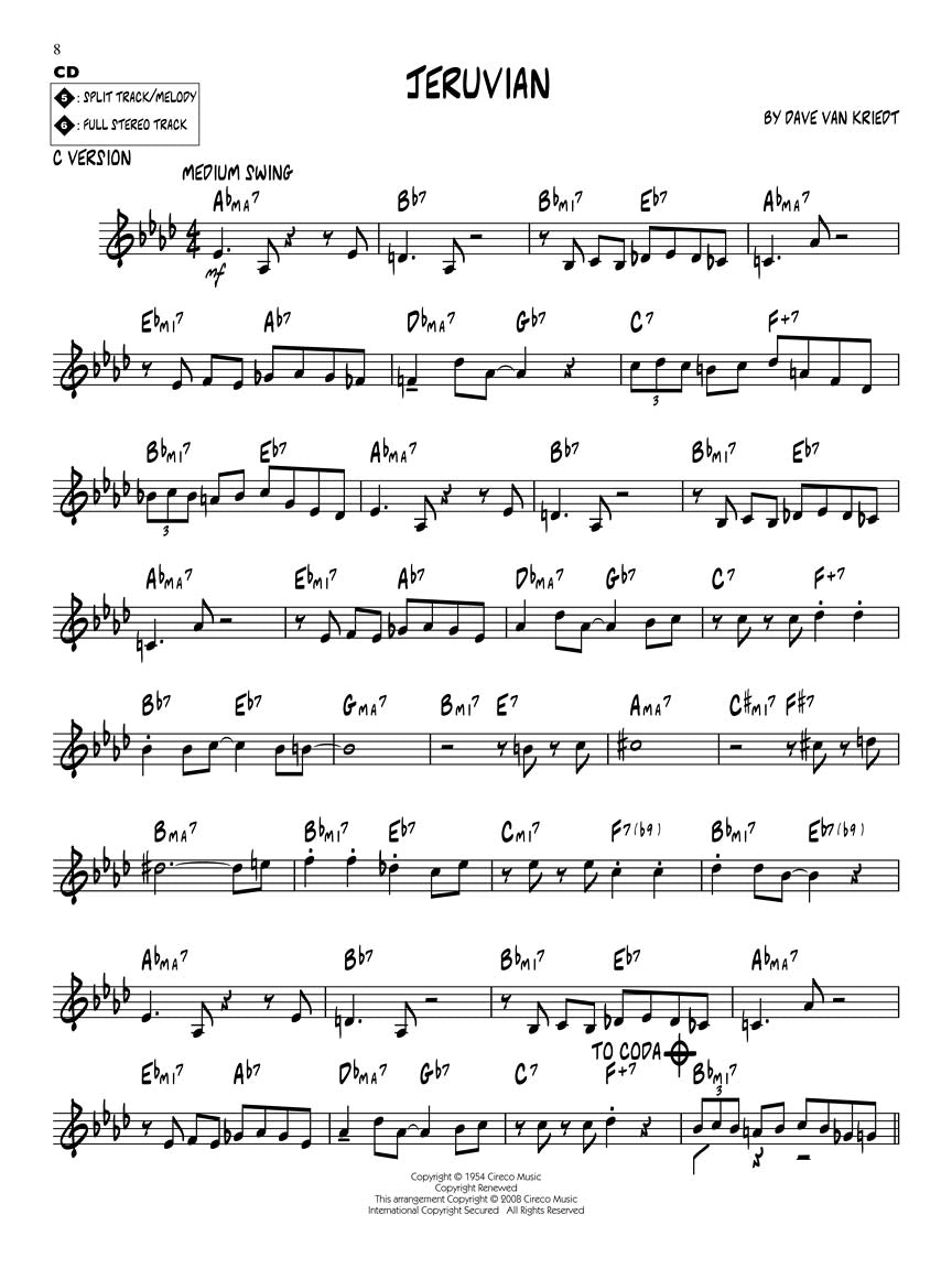 Desmond, Paul - Jazz Play-Along Volume 75