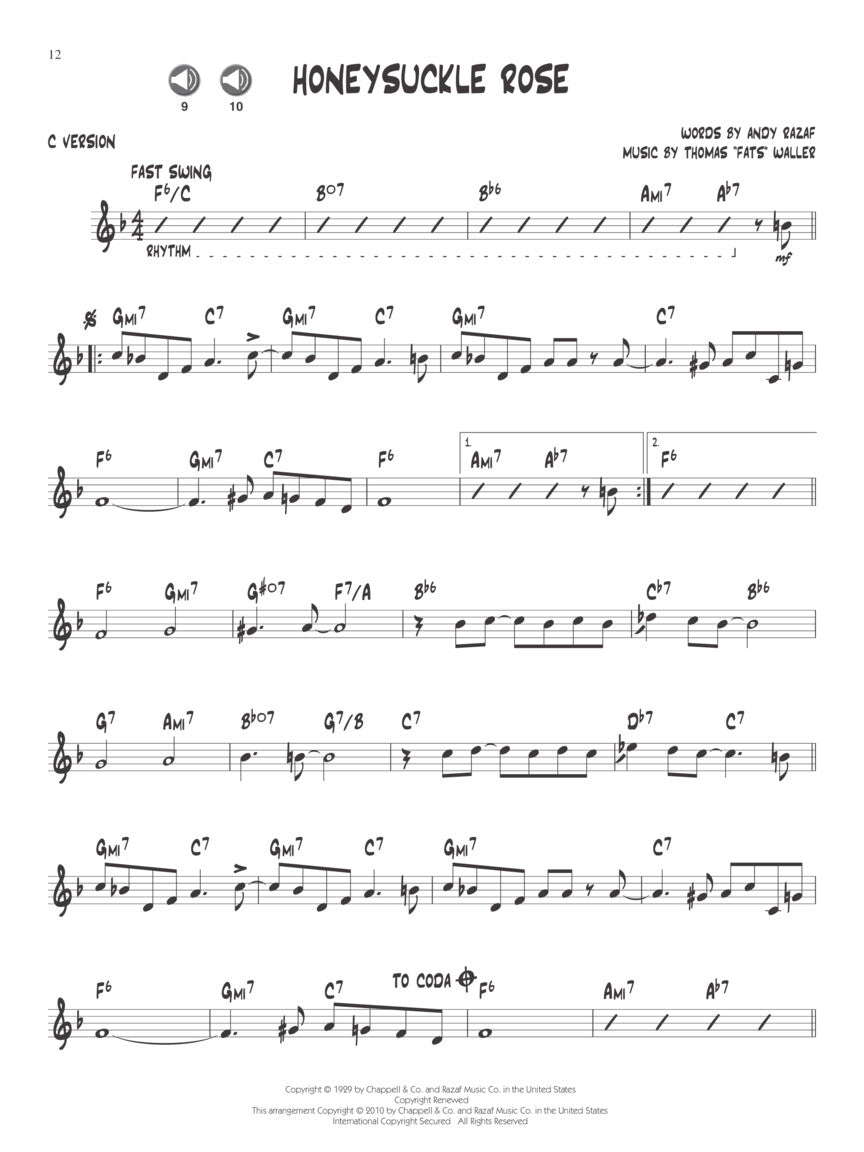 Reinhardt, Django - Jazz Play-Along Vol. 121