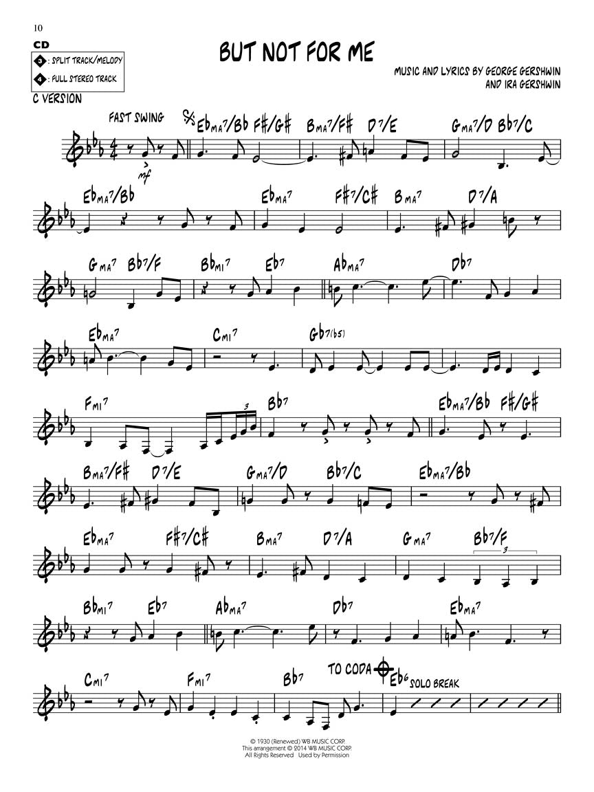 Coltrane, John - Standards - Jazz Play-Along Vol. 163