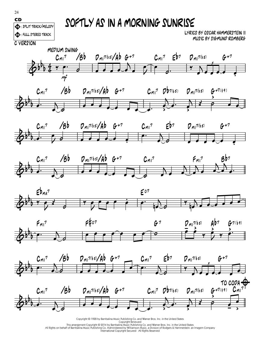 Coltrane, John - Standards - Jazz Play-Along Vol. 163