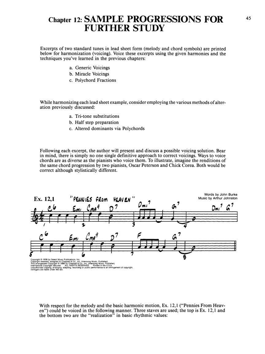 Voicings for Jazz Keyboard