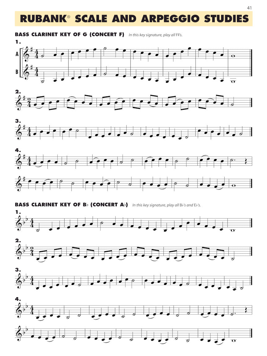 Essential Elements for Band - Bb Bass Clarinet Book 1 (w/EEi)