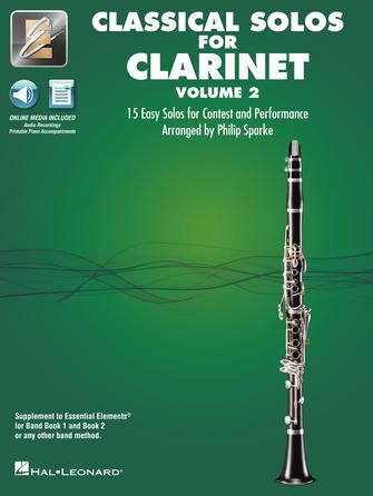 Classical Solos for Clarinet, Vol. 2 - 15 Easy Solos for Contest and Performance