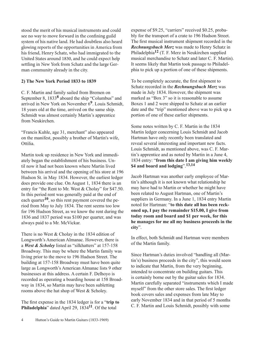 Hutton's Guide to Martin Guitars: 1833-1969