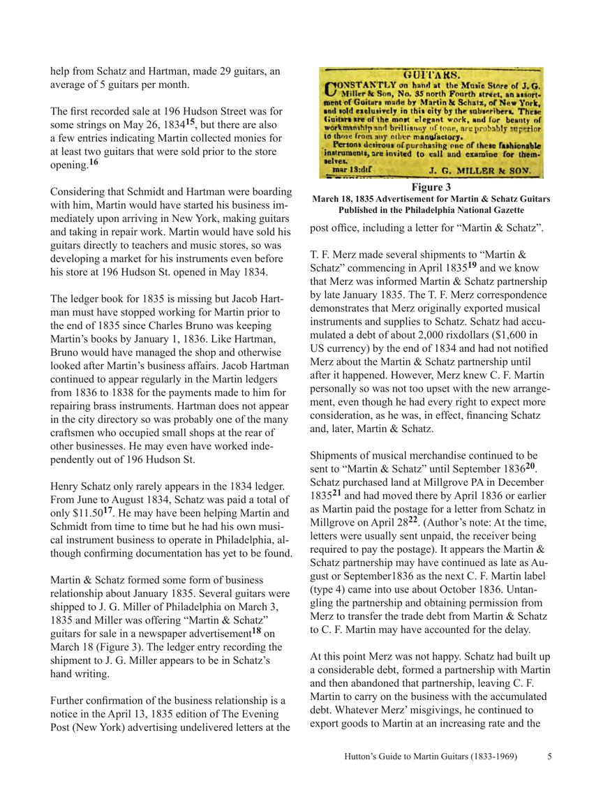 Hutton's Guide to Martin Guitars: 1833-1969