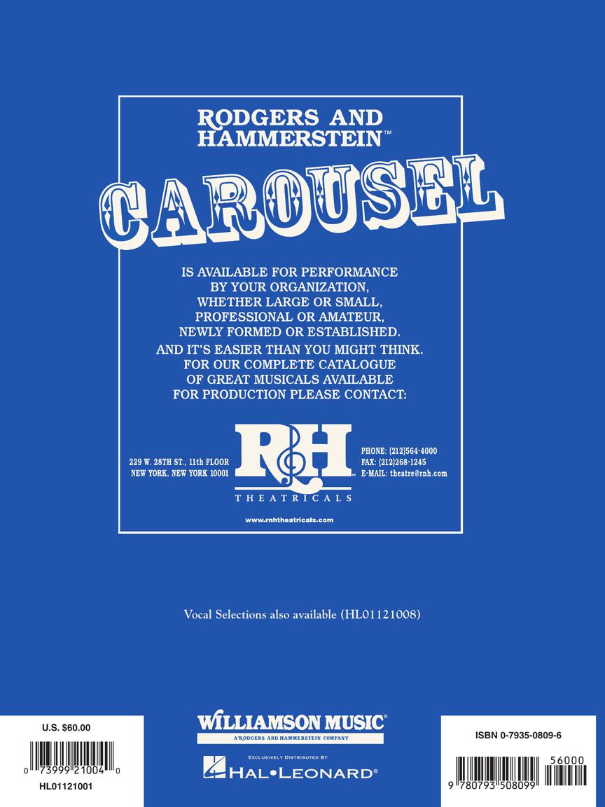 Carousel - Vocal Score