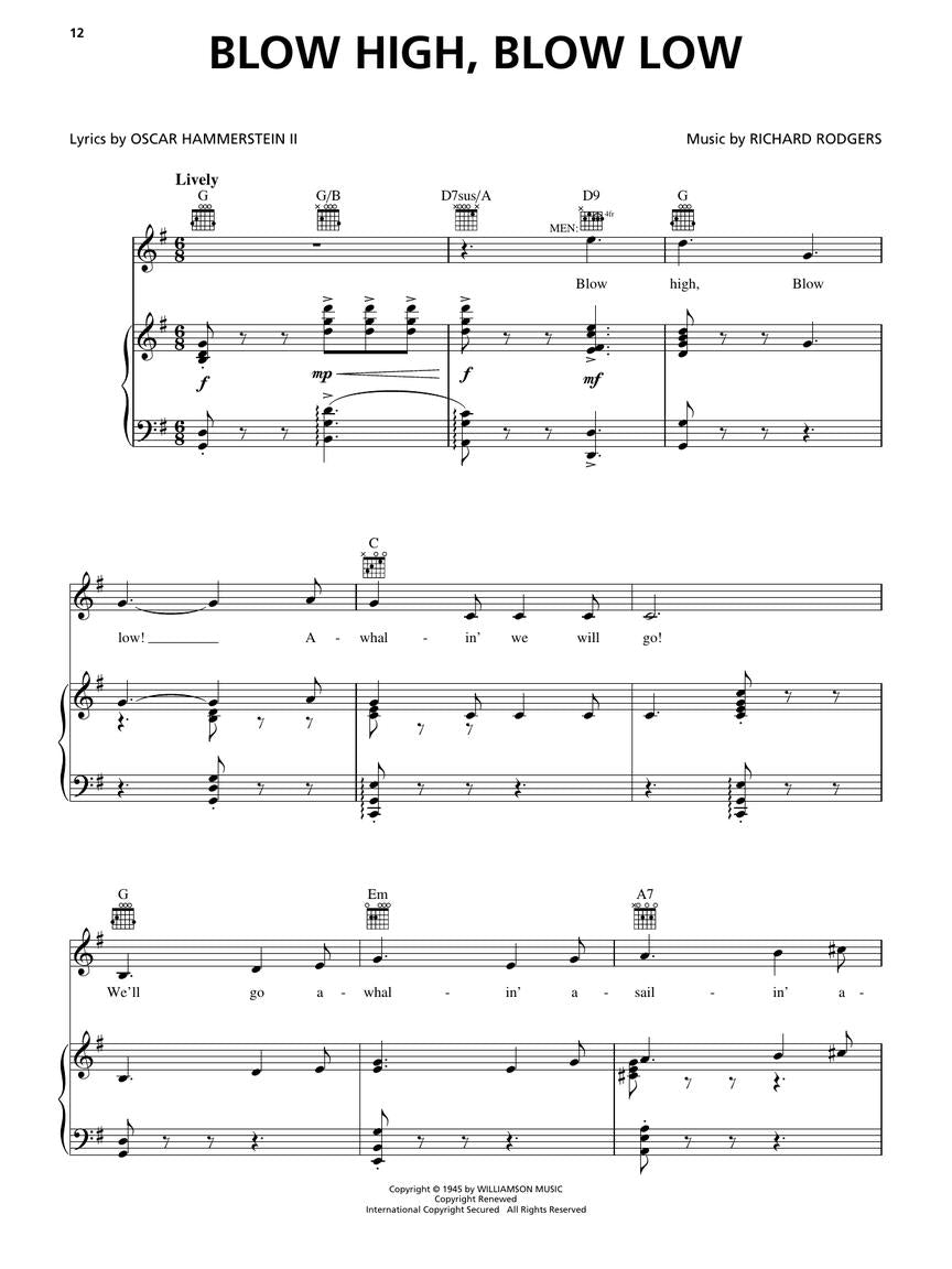 Carousel - Vocal Selections