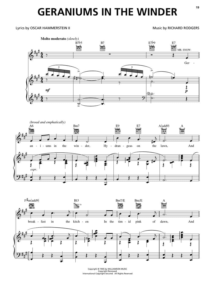 Carousel - Vocal Selections