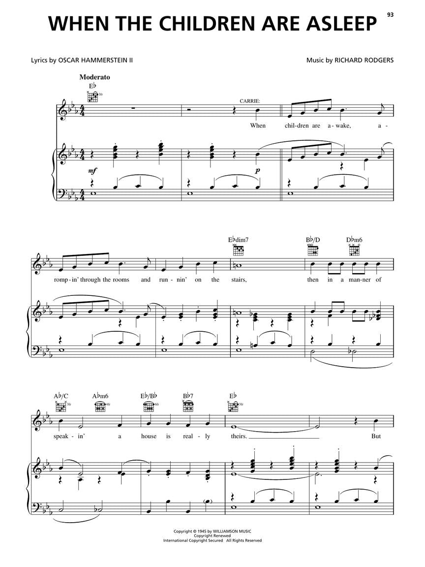 Carousel - Vocal Selections