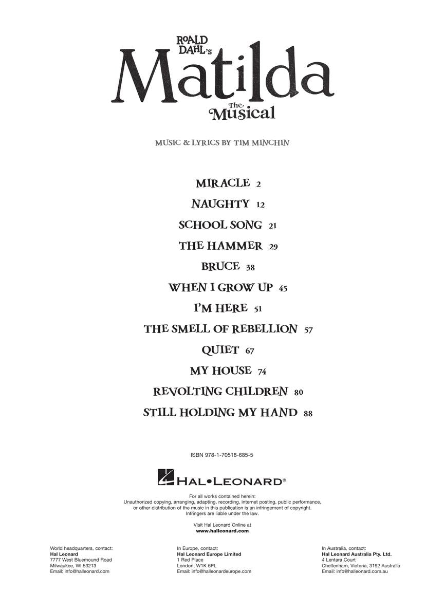 Matilda – The Musical