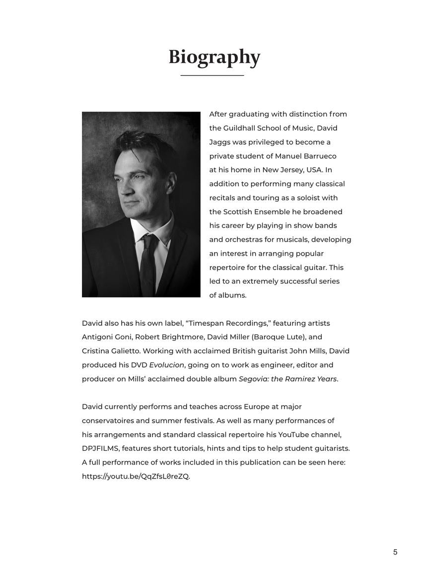 Movie Themes for Classical Guitar