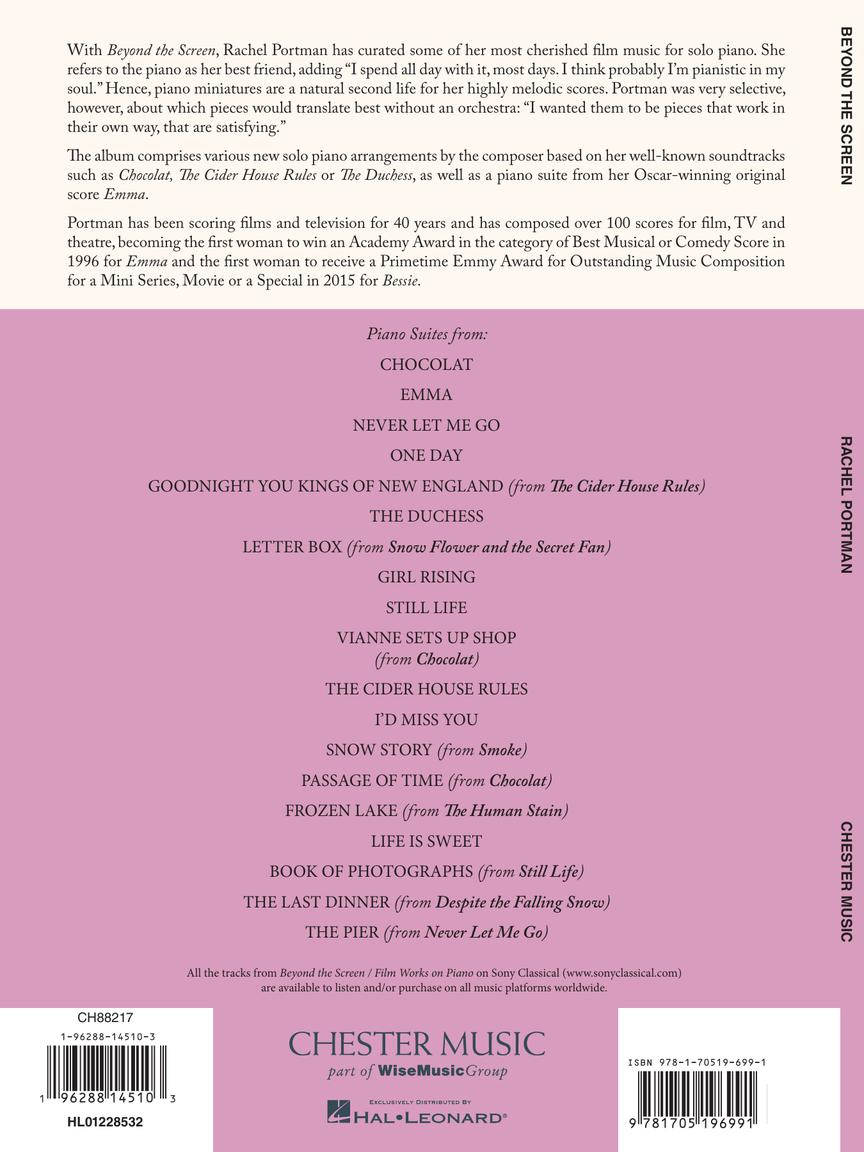 Portman – Beyond the Screen / Film Works on Piano