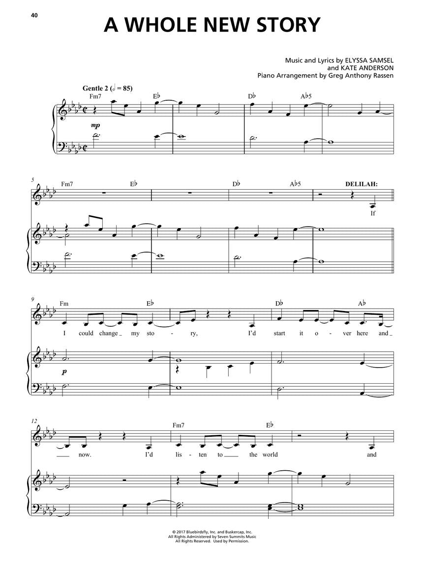 Between the Lines A New Musical