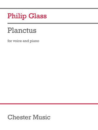Glass Planctus for Medium Voice and Piano