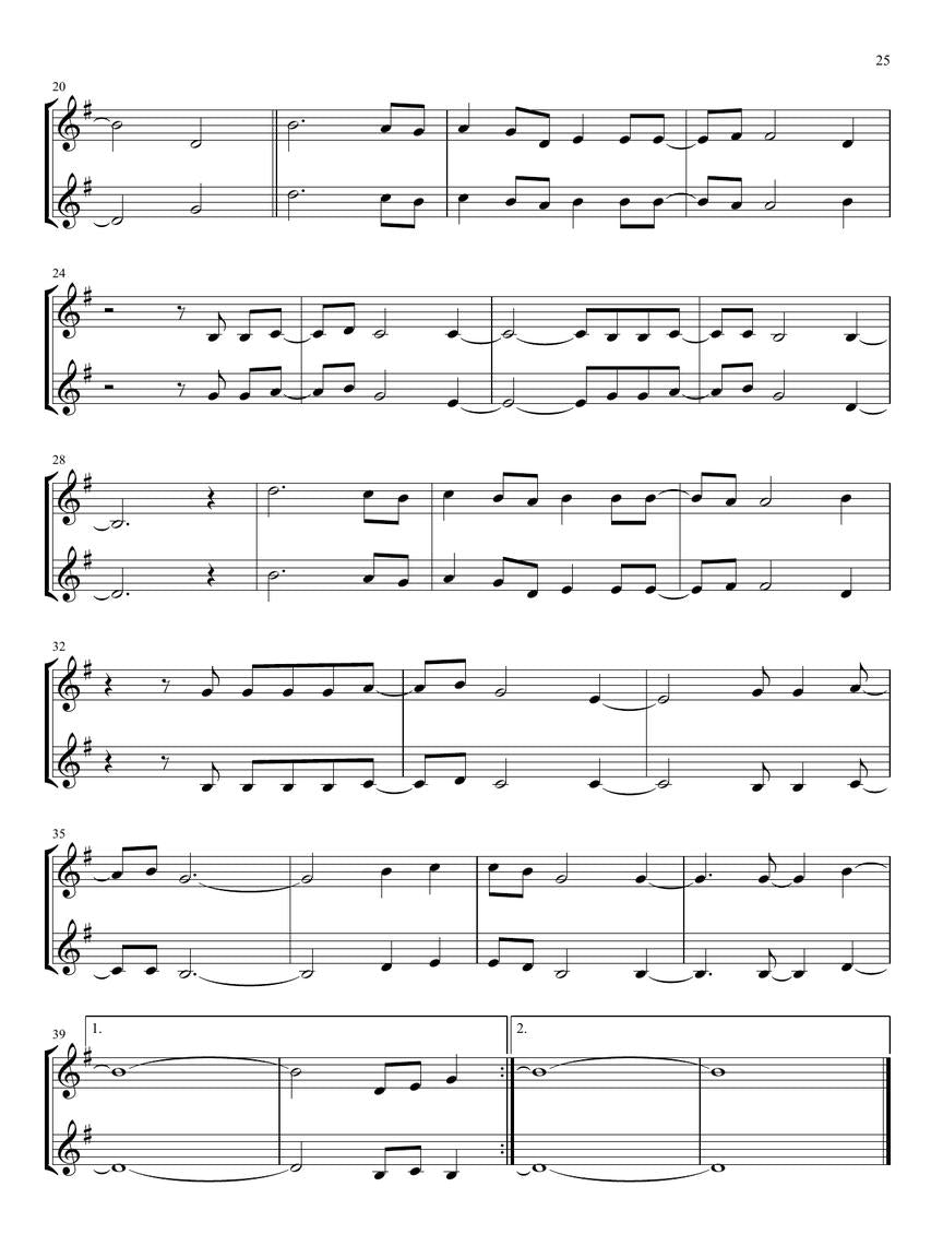 First 50 Duets for Two Clarinets