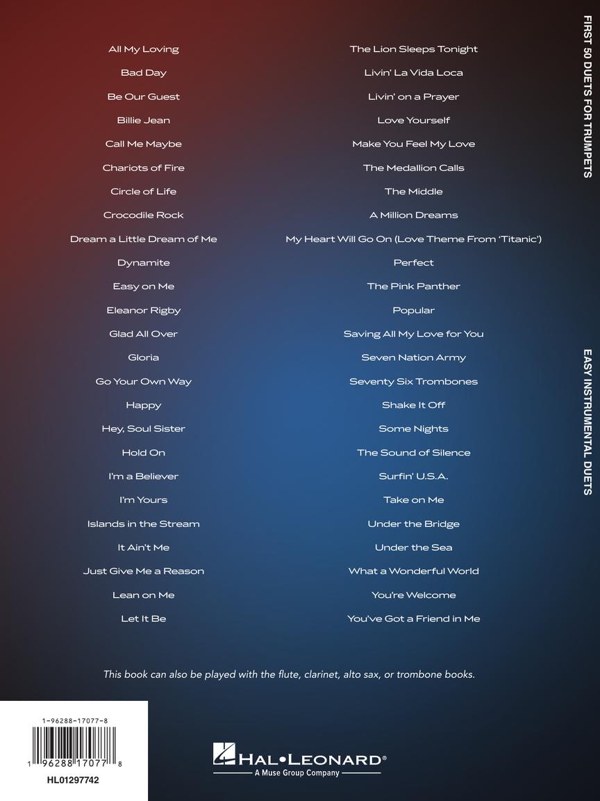 First 50 Duets for Two Trumpets