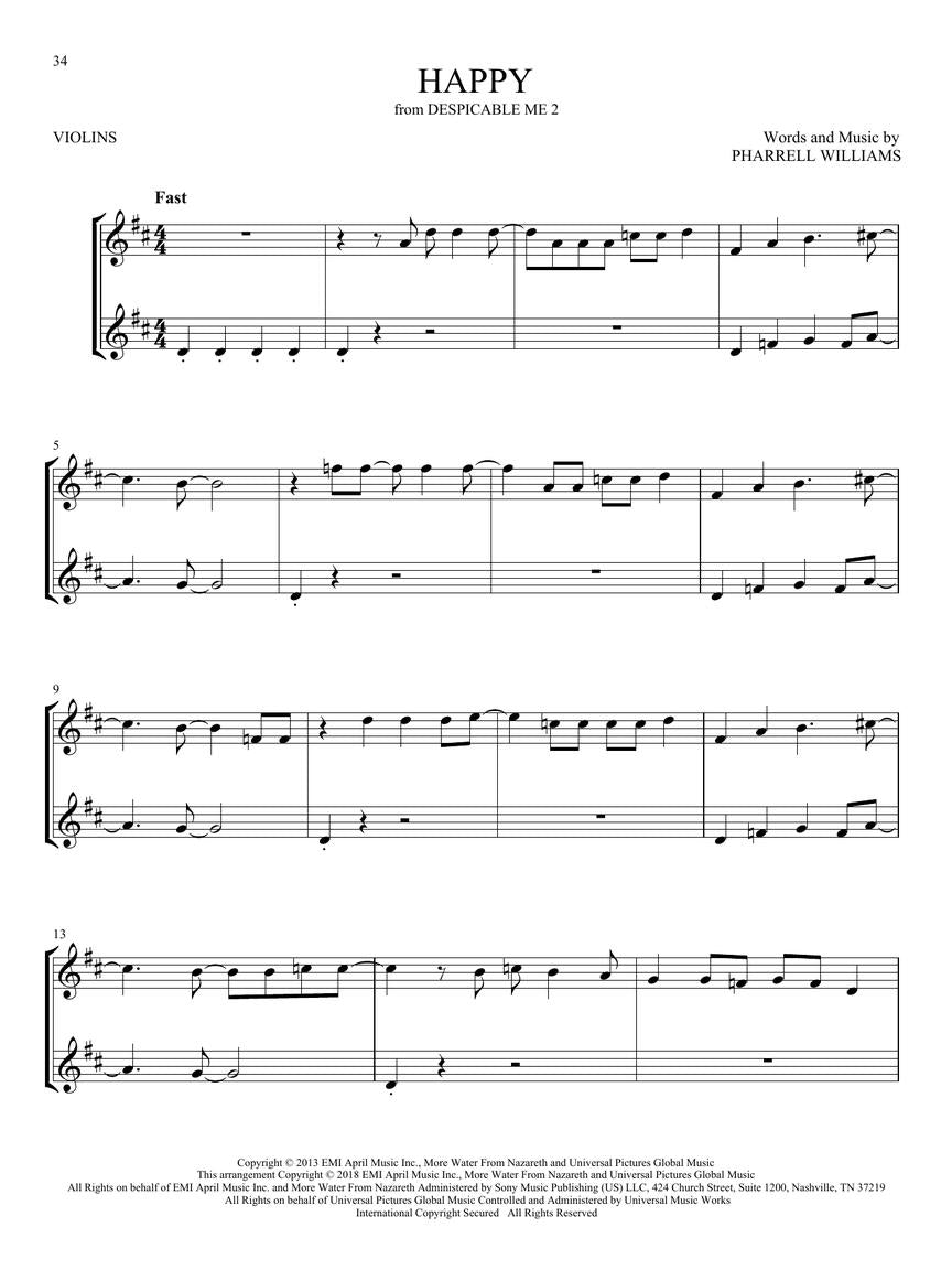 First 50 Duets for Two Violins