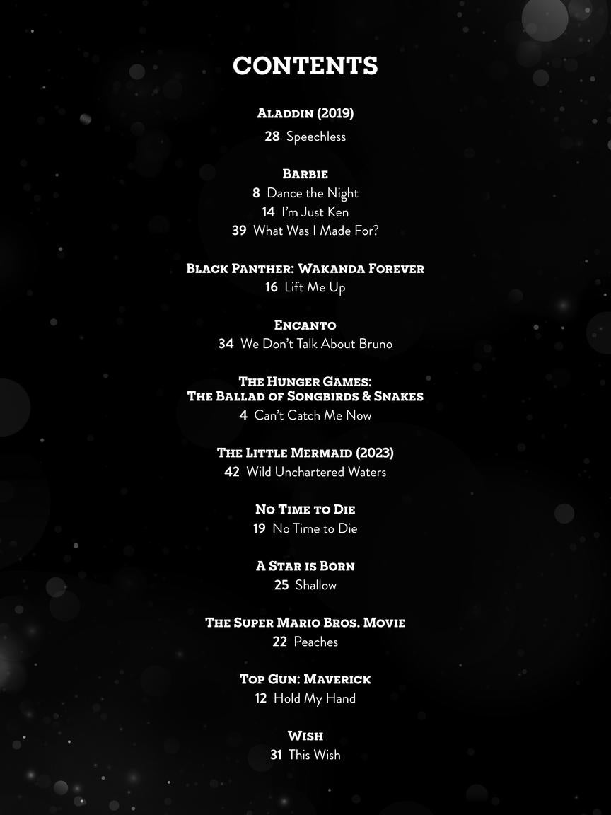 Piano Solos from Barbie, The Little Mermaid, The Super Mario Bros. Movie & More Top Movies