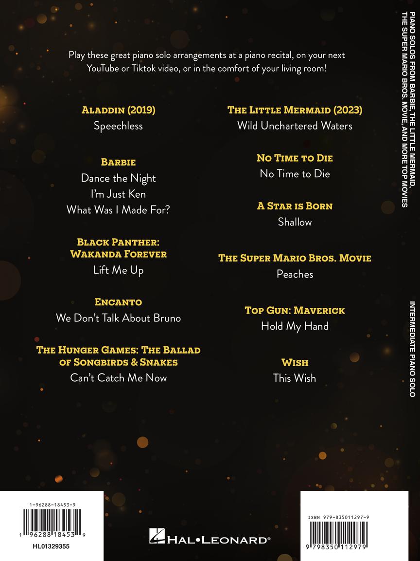 Piano Solos from Barbie, The Little Mermaid, The Super Mario Bros. Movie & More Top Movies