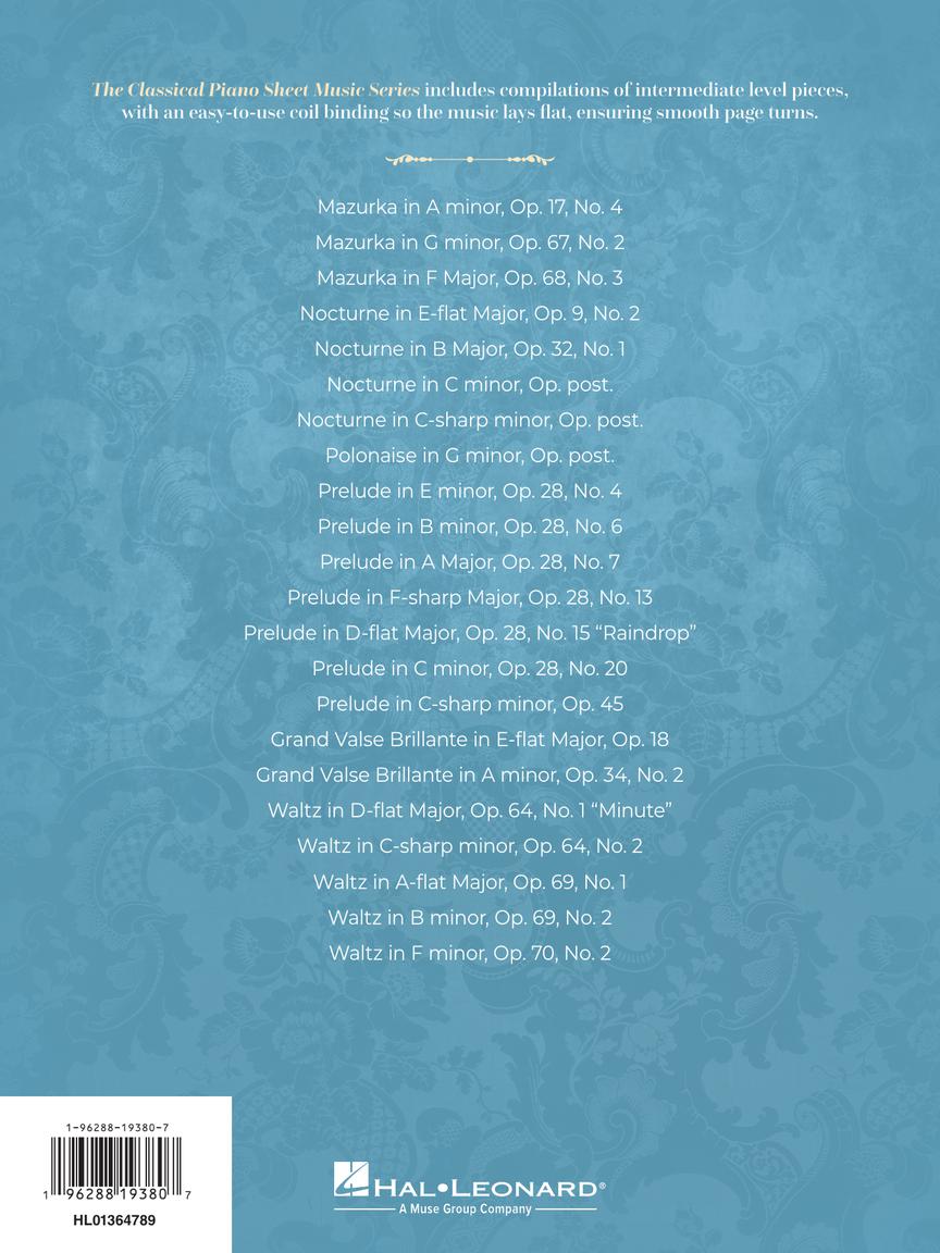 Chopin: Intermediate Chopin Favorites