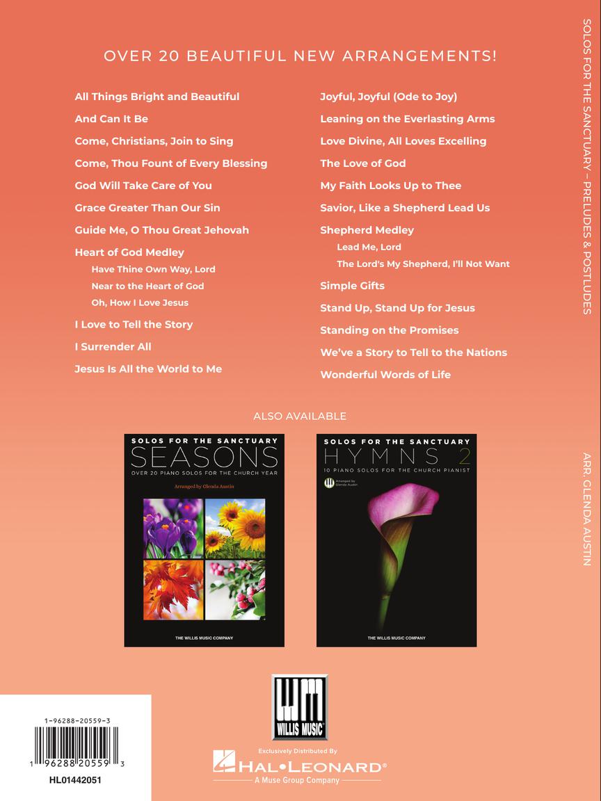 Solos for the Sanctuary – Preludes and Postludes