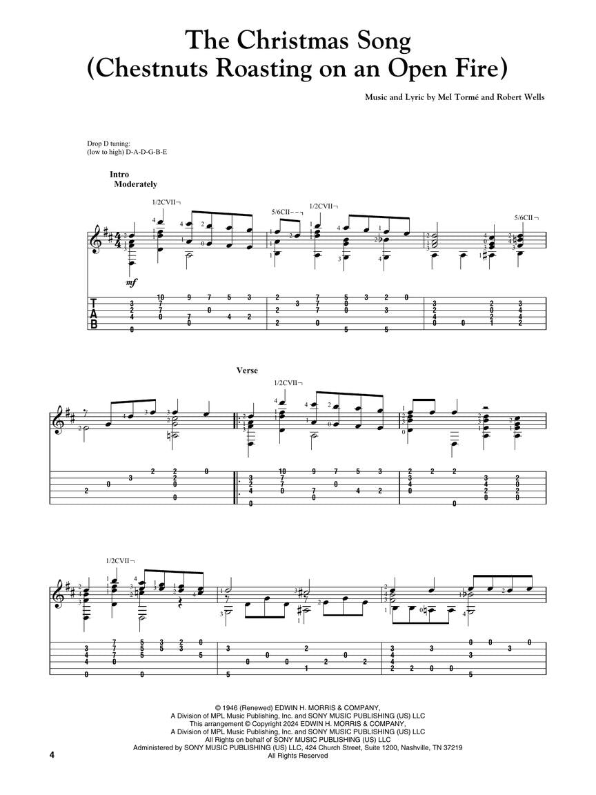 20 Christmas Songs for Solo Classical Guitar