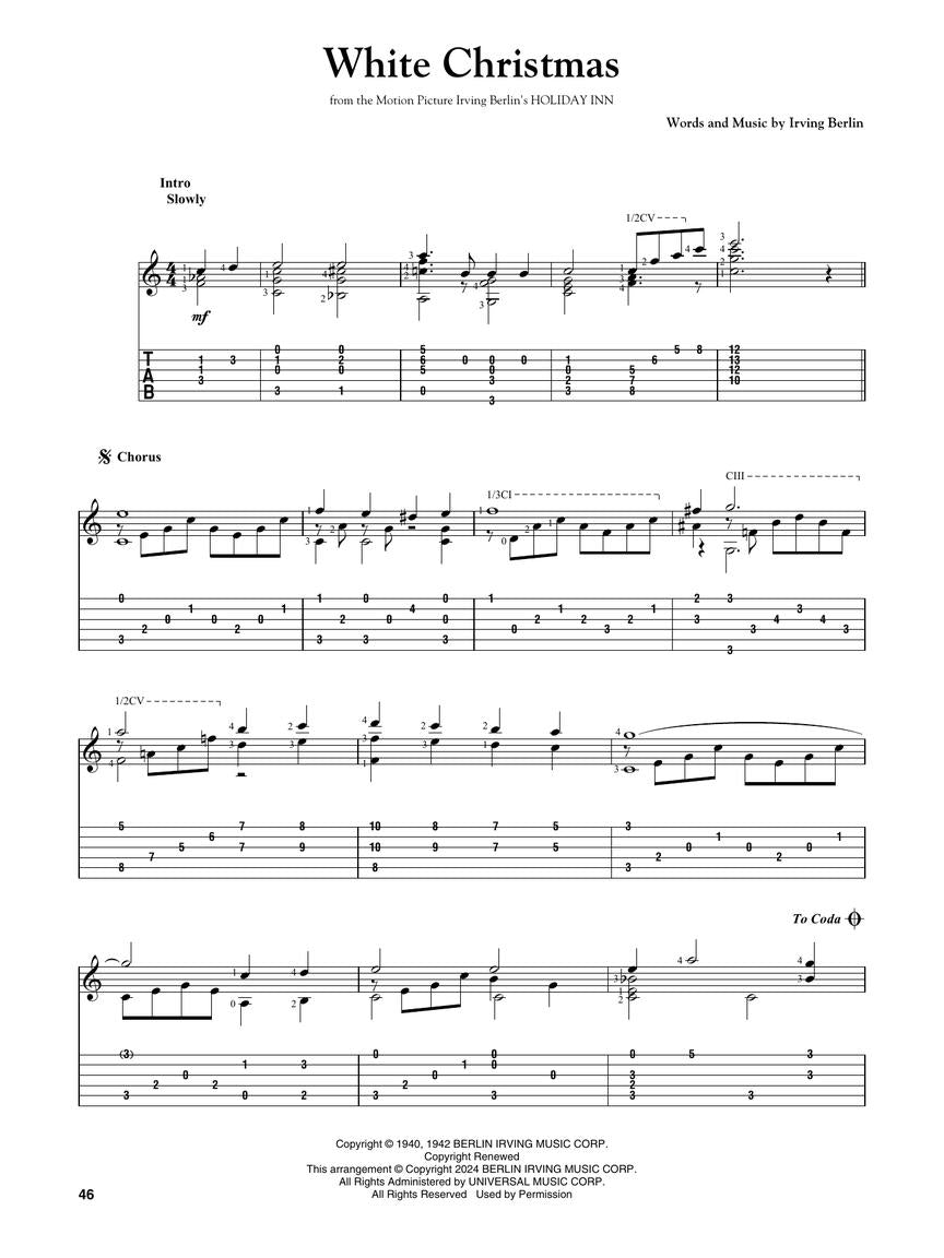 20 Christmas Songs for Solo Classical Guitar