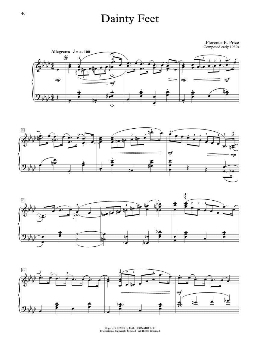 Price: Rediscovered Gems for Piano Solo