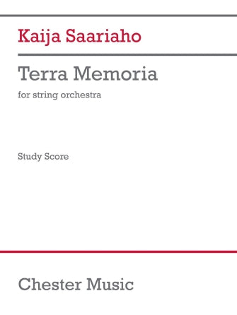Saariaho: Terra Memoria (Study Score)