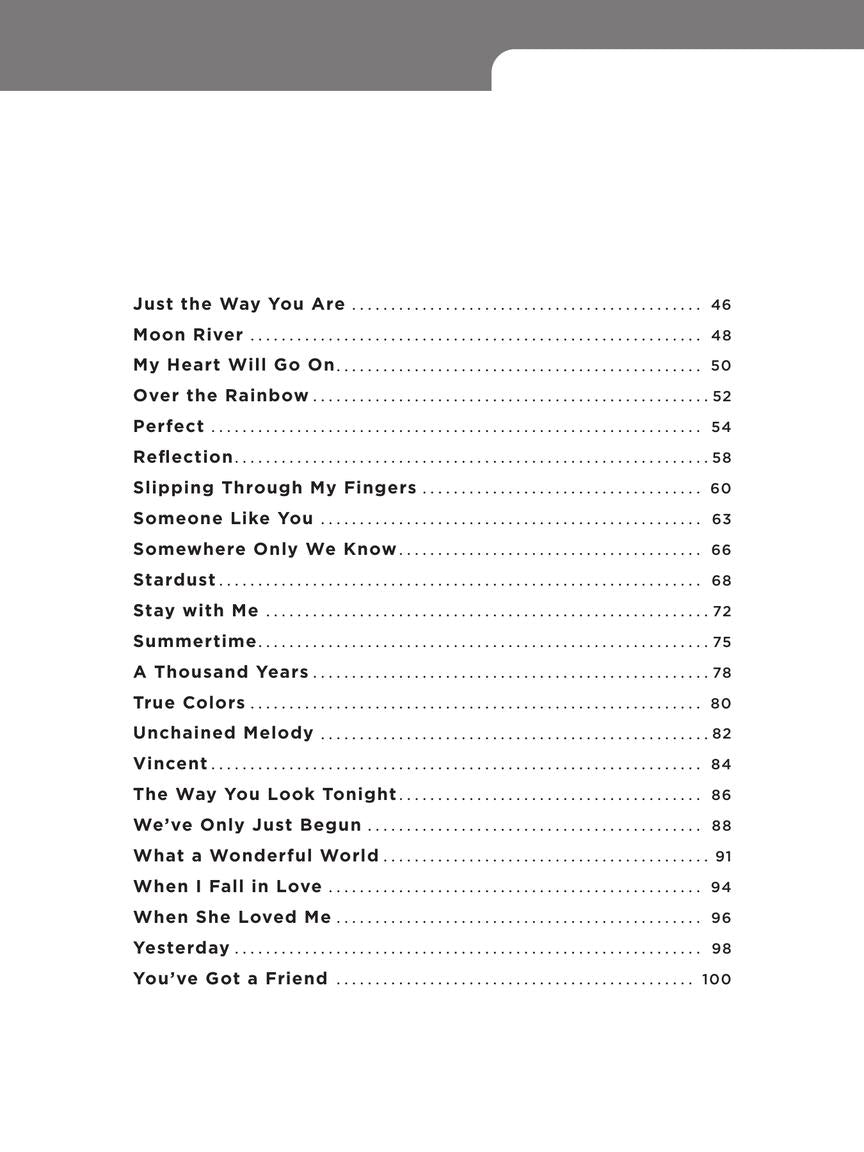 40 of the Most Beautiful Songs Ever Really Easy Piano Series