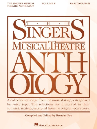 The Singer's Musical Theatre Anthology Volume 8 Baritone Book