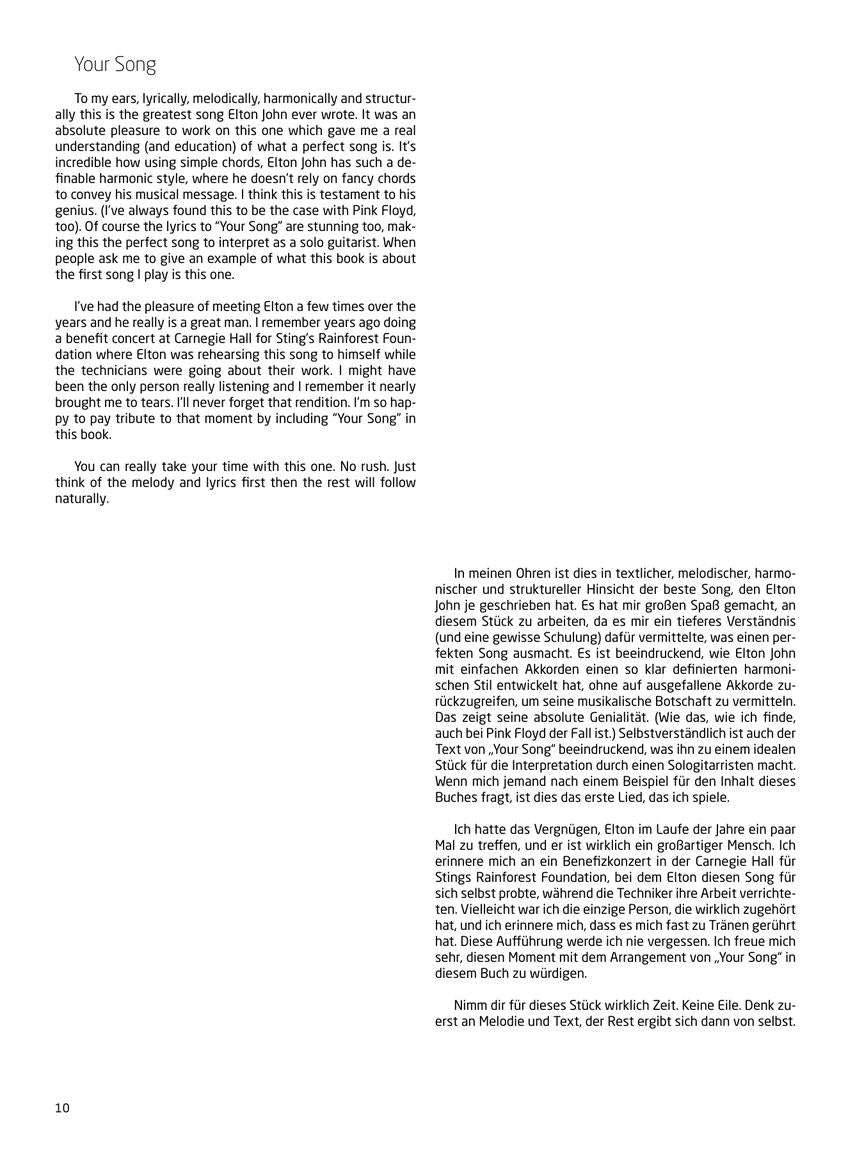 Miller: Song Classics for Solo Guitar