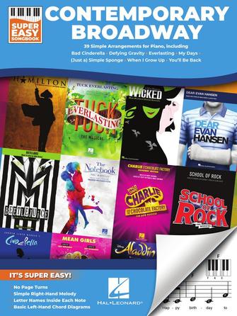 Contemporary Broadway – Super Easy Songbook