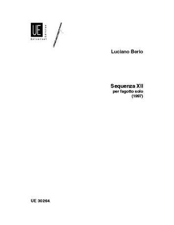 Berio: Sequenza Xii, Bassoon